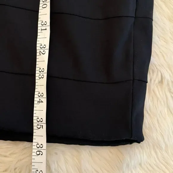 Marian Bianca Nero Silk Colorblock Bodycon Mini Dress Small NWOT - Picture 6 of 9